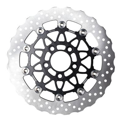 720147 - Accossato, floating brake disc rear. Wave. Black