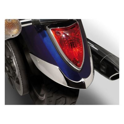 8080305 - National Cycle NC cast rear fender tip chrome