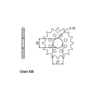 8080461 - JT Front Sprocket 423.18