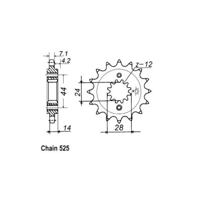 8080897 - JT Front Sprocket 1372.17