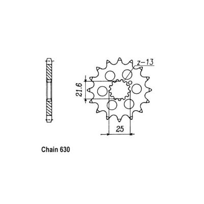 8081181 - JT Front Sprocket 518.15