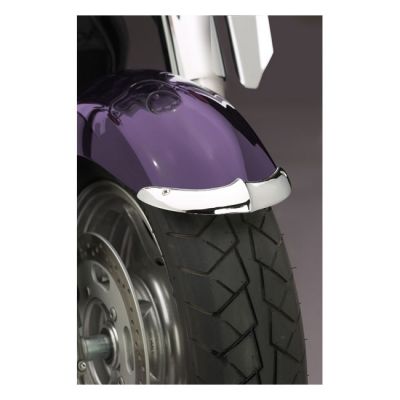8081592 - National Cycle NC cast front fender tip set chrome