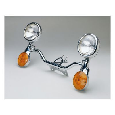 8082029 - National Cycle NC Spot light bar chrome
