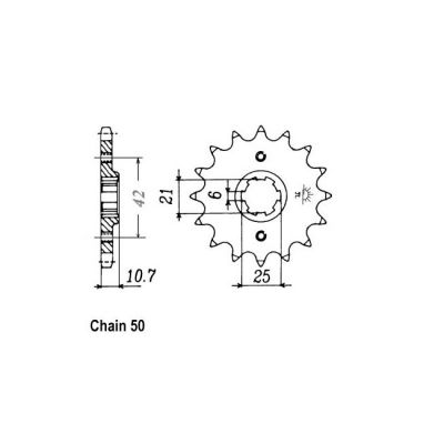 8082037 - JT Front Sprocket 338.16