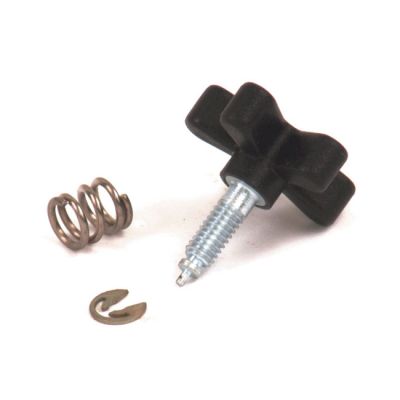 900123 - MCS Throttle tension screw kit. Large plastic knob