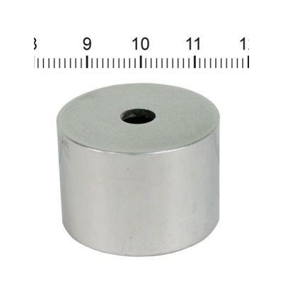 900381 - Streethogs, mount rubber cover. Polished aluminum