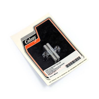 900582 - Colony, fork axle cap stud set. Hex
