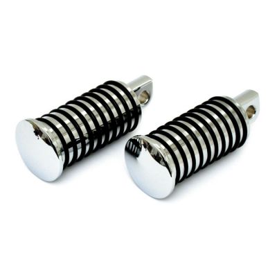 900653 - MCS Sundance O-ring foot pegs. Large diameter. H-D male mount