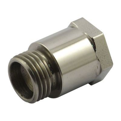 900874 - Streethogs, 1/8 NPT oil gauge adapter. Stainless