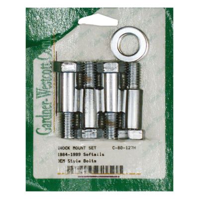 904079 - GARDNER-WESTCOTT Shock mounting kit, chrome