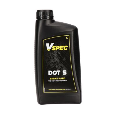 904509 - Vspec, Brake fluid DOT 5 Silicone. 1 liter.