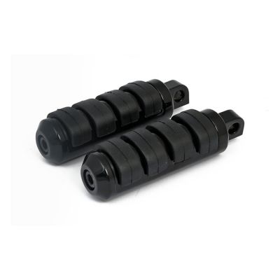 904854 - MCS Comfort foot pegs. Small diameter. Black