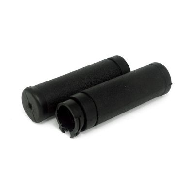 905377 - MCS OEM style grip set with throttle sleeve. Black