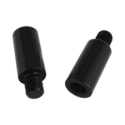 906022 - Motone, mirror extender adapter set 10mm. Black