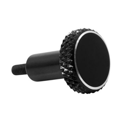 906026 - Motone choke knob, knurled. Black