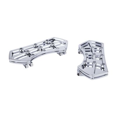 906251 - Vity's Design, Diamond rider floorboards. Chrome
