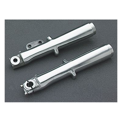 908884 - MCS FL lower fork leg set, single disc. Polished