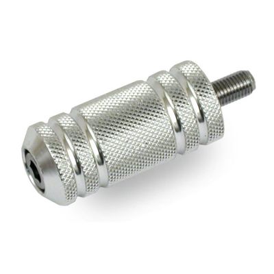 908935 - MCS Knurled aluminum shift/brake peg. Polished