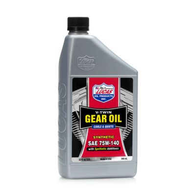 910489 - LUCAS OIL Lucas, V-Twin gear oil 75W-140. Synthetic
