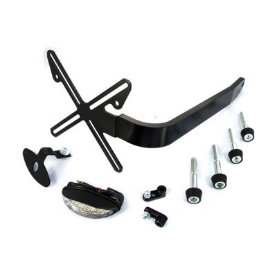 911371 - Free Spirits, XG Street license plate bracket kit. Black