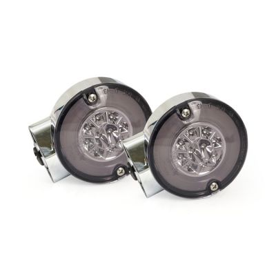 913028 - MCS Ringers, FL LED taillight/turn signals. Rear. Chrome