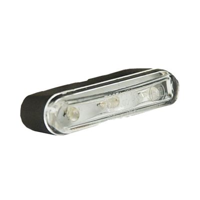 913632 - MCS Tri-LED front position light. Clear lens