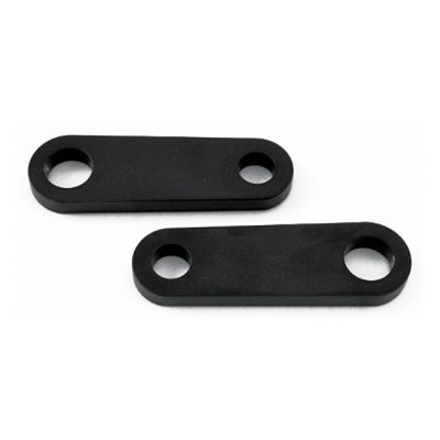 914034 - MCS XL Sportster turn signal mount brackets. Rear. Black