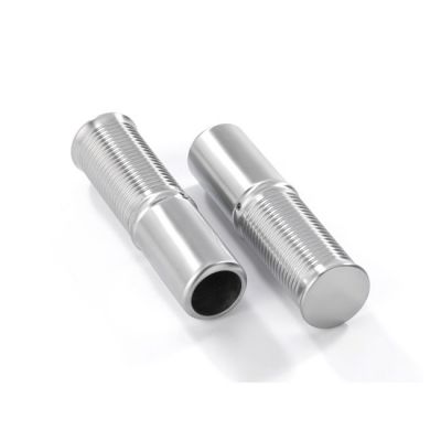 914952 - Kustom Tech, FL handlebar grip set. Internal throttle, satin