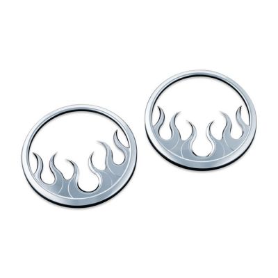 917186 - Küryakyn Kuryakyn, Speaker grill. Flame