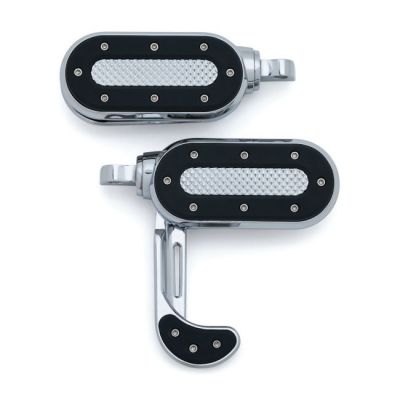 917263 - Küryakyn Kuryakyn, Heavy industry switchblade foot pegs. Chrome
