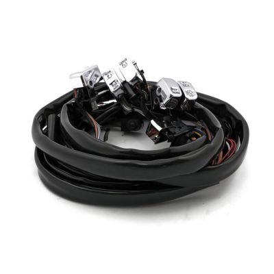 920139 - MCS Handlebar switch & wiring kit. Standard. LED. Chrome