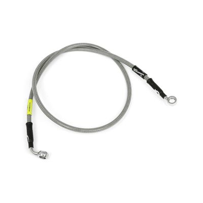 920407 - MCS by Goodridge brake line front, stainless clear coated
