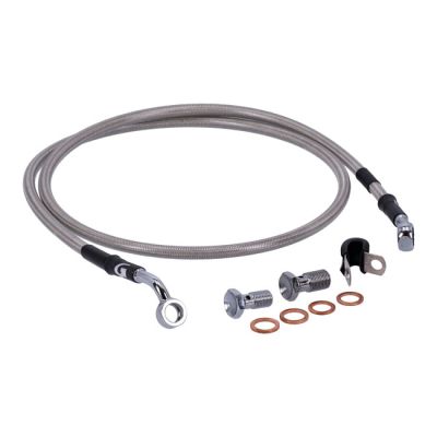 920577 - MCS by Goodridge brake line front, stainless clear coated