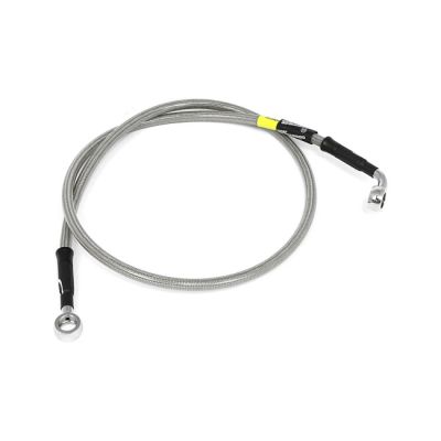 920689 - MCS by Goodridge brake line front, stainless clear coated