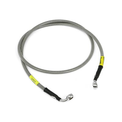 920690 - MCS by Goodridge brake line front, stainless clear coated