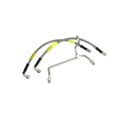 920692 - MCS by Goodridge brake line front, stainless clear coated