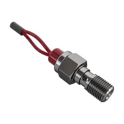 920852 - Goodridge, M10 x 1.00 banjo brake switch. SS