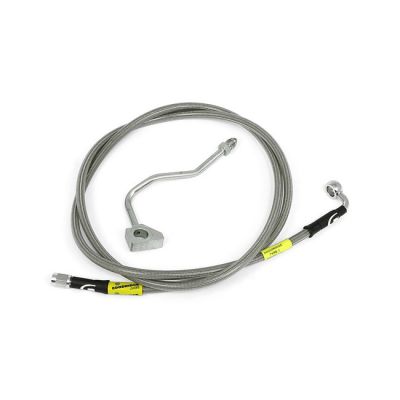 920896 - MCS by Goodridge brake line front, stainless clear coated