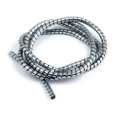 920911 - MCS Chrome cable & wire cover, 5ft. (150cm). 6mm id