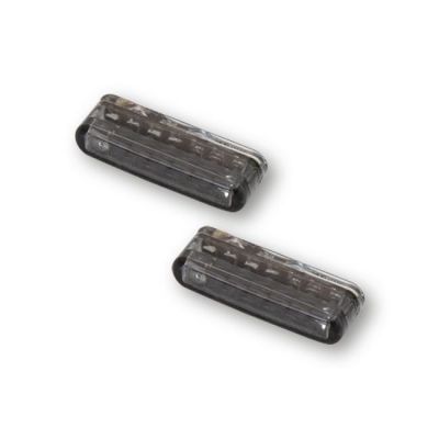 922133 - MCS Shorty taillight/turn signal combo. Smoke lens, ECE