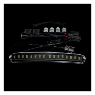 922671 - Custom Dynamics, Tour-Pak® lid light. Chrome, smoke lens