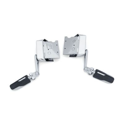 923492 - Küryakyn Kuryakyn, Omni cruise mounts with pegs. Chrome