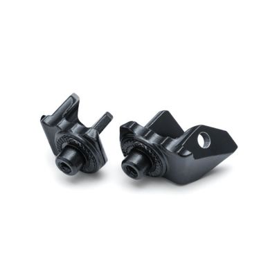 923496 - Küryakyn Kuryakyn, Splined peg adapters. Satin black