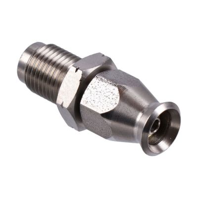 923819 - Goodridge, direct connect m10-1.00. High polished SS