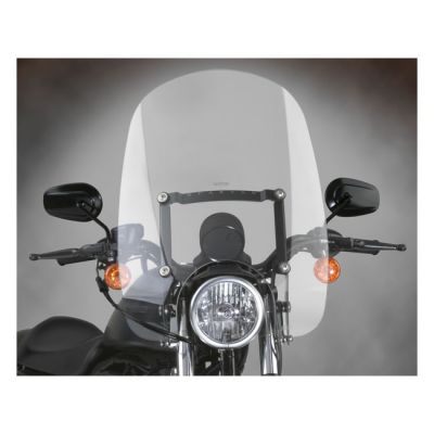 926111 - National Cycle NC Spartan® Quick Release Windshield - Clear, 16.25