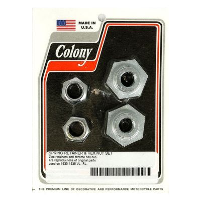 929842 - Colony springer retainers & hex nut set