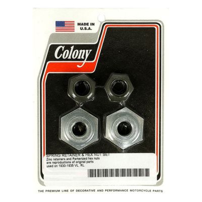 929843 - Colony springer retainers & hex nut set