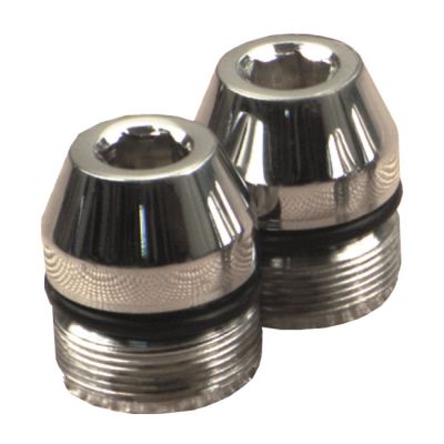 929923 - Gardner-Westcott, 39mm fork tube plugs. Tapered Allen