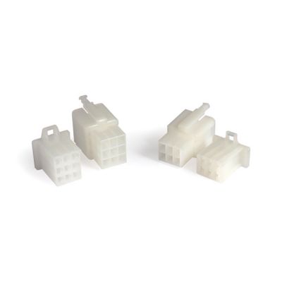 930369 - Motogadget, compact plug connector kit. 6-pins + 9-pins