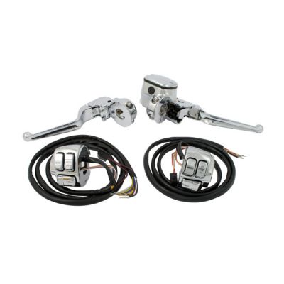 940564 - MCS Handlebar control kit chrome 9/16